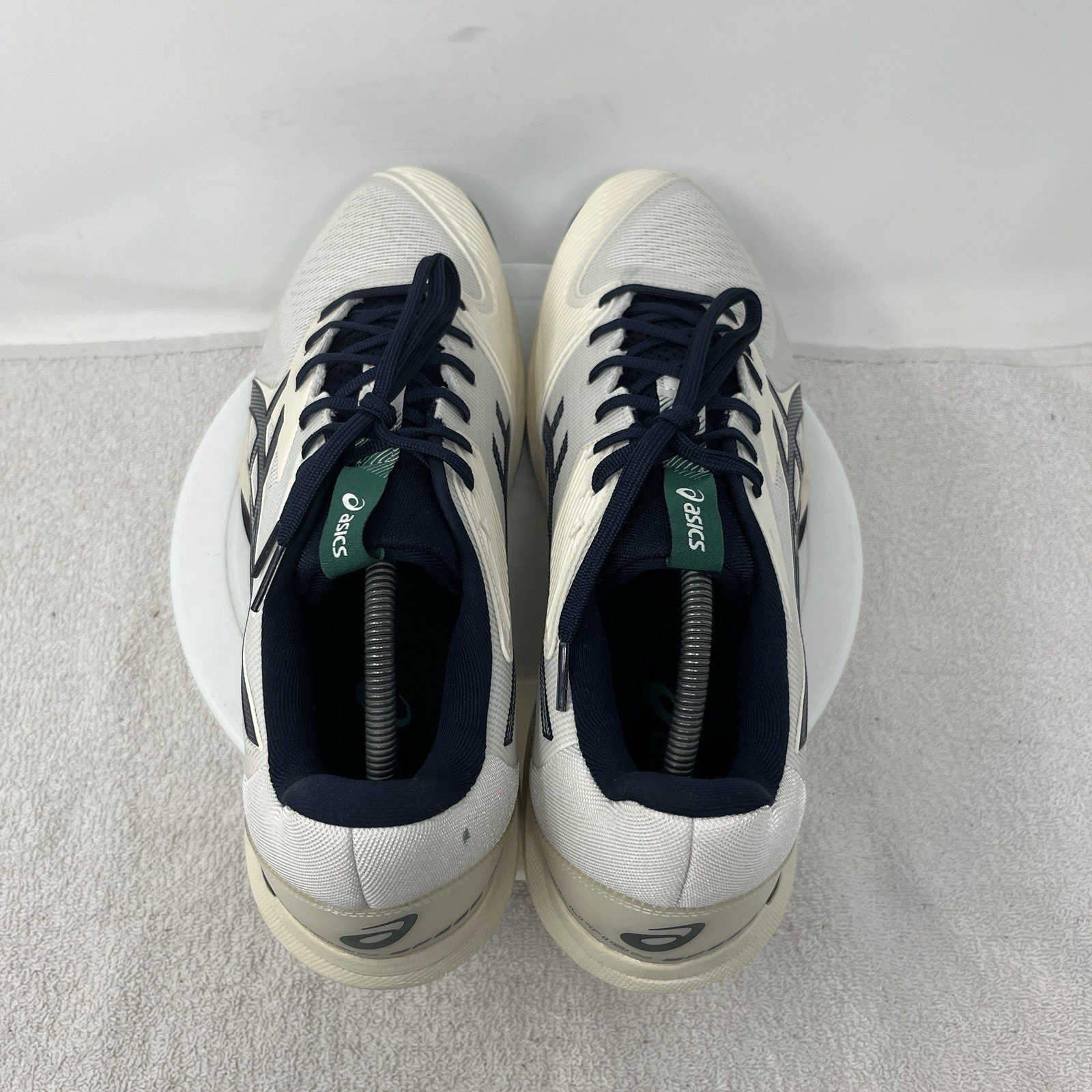 Asics Solution Speed FF 3 Clay Scarpe Tennis Shoes Uomo Cream Midnight Mens 11.5