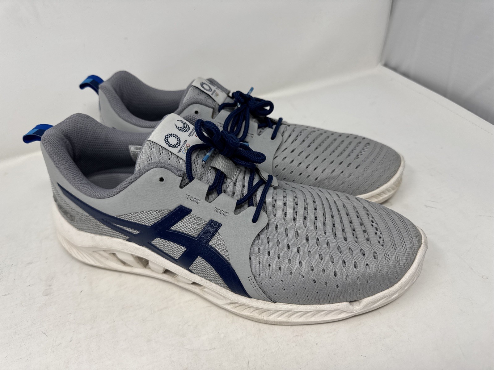 EUC Asics Gel Quantum 360 Size 11.5 Tokyo 2020 Olympic Shoes Gray Mens