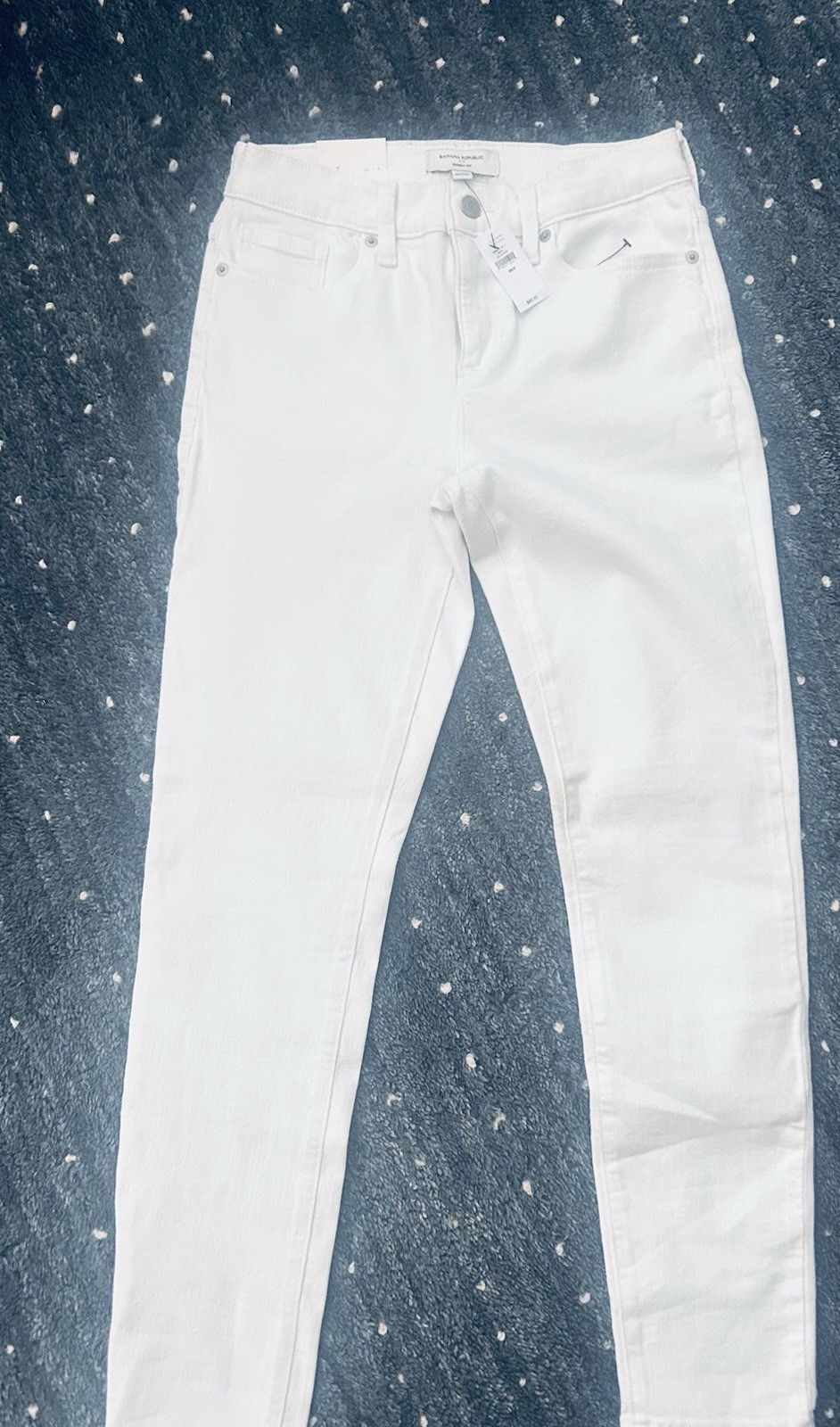 Banana Republic Women’s White Denim Jeans Size 26/2 Brand New