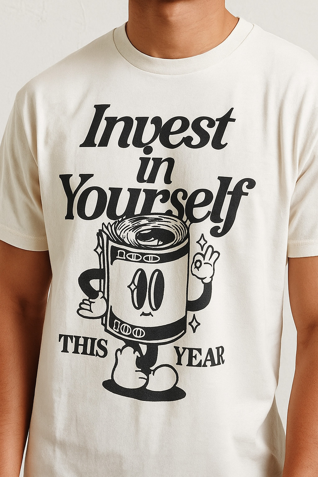 Invest in Yourself This Year Funny Unisex T shirt Cash Money