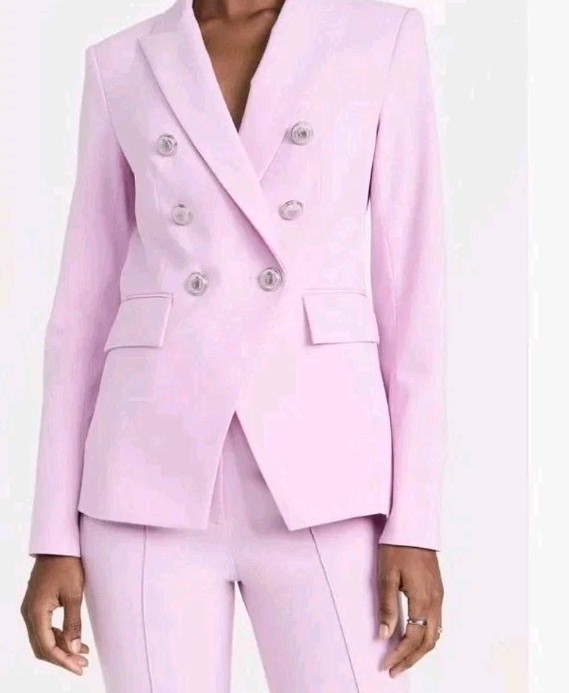 Veronica Beard Miller Dickey Blazer And Pant Nwot Size 0 in Barely Orchid