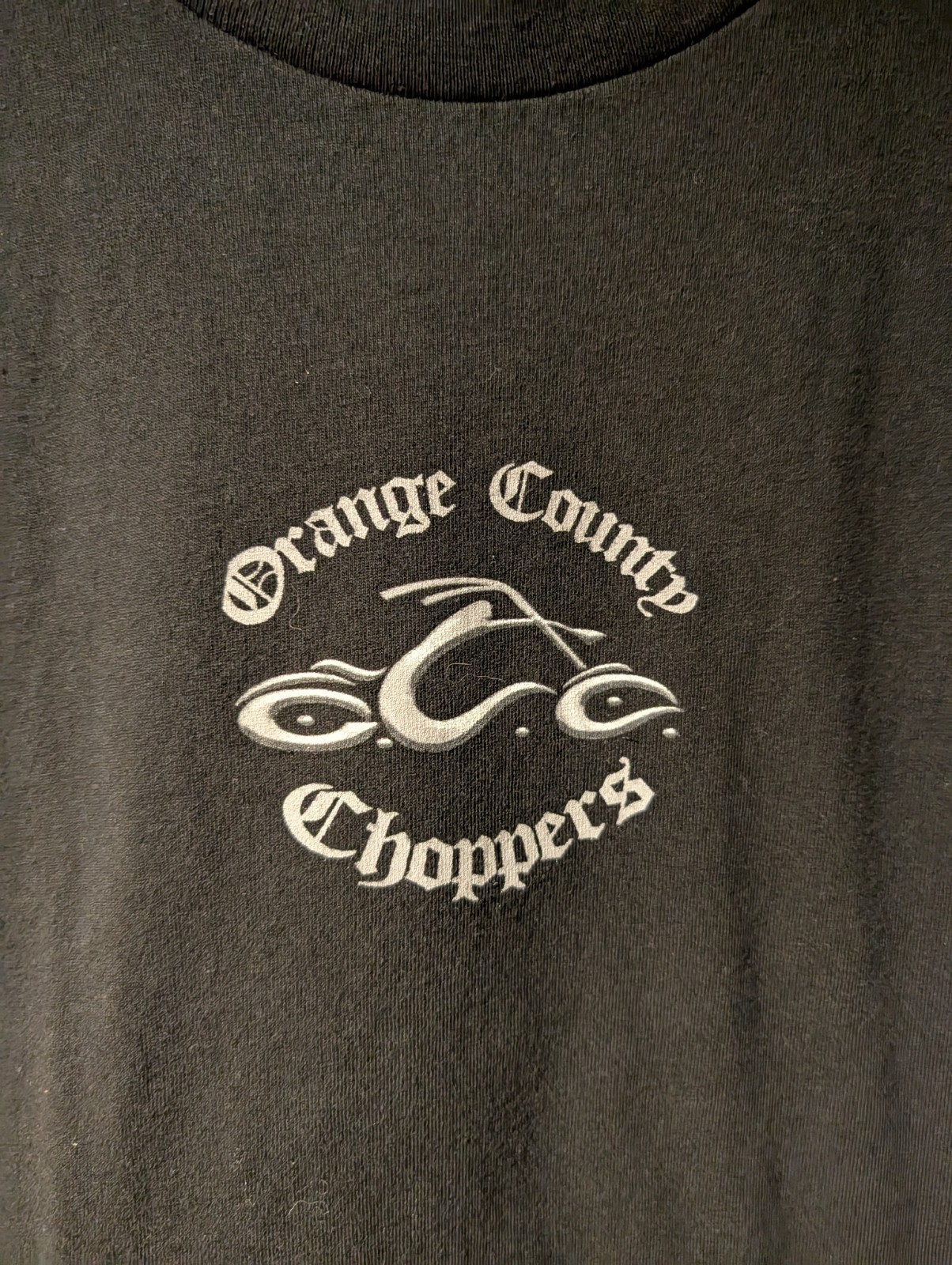 Vintage Y2K Orange County Choppers Sword Flames Motorcycle XX-Large T-Shirt