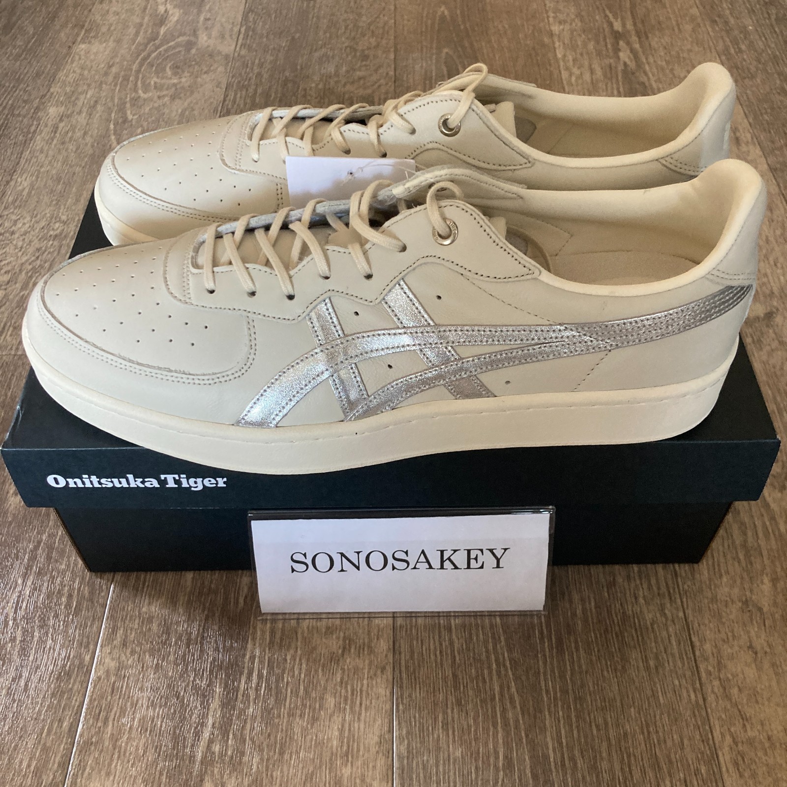 Onitsuka Tiger GSM SD 1183C630 100 CREAM/PURE SILVER New in Box from Japan
