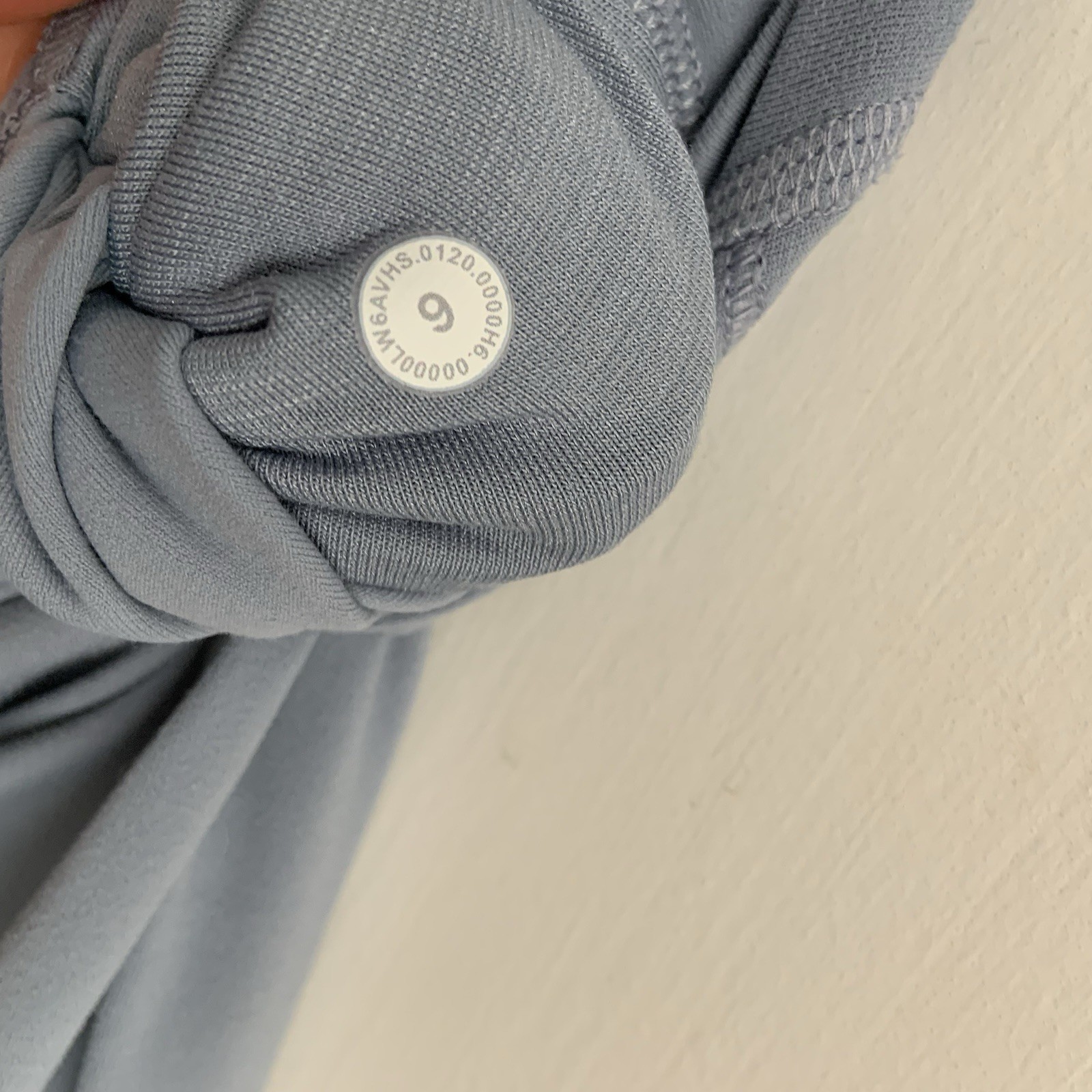 Lululemon Align Crop 21in Pants women sz 6 Light Chambray Blue EUC