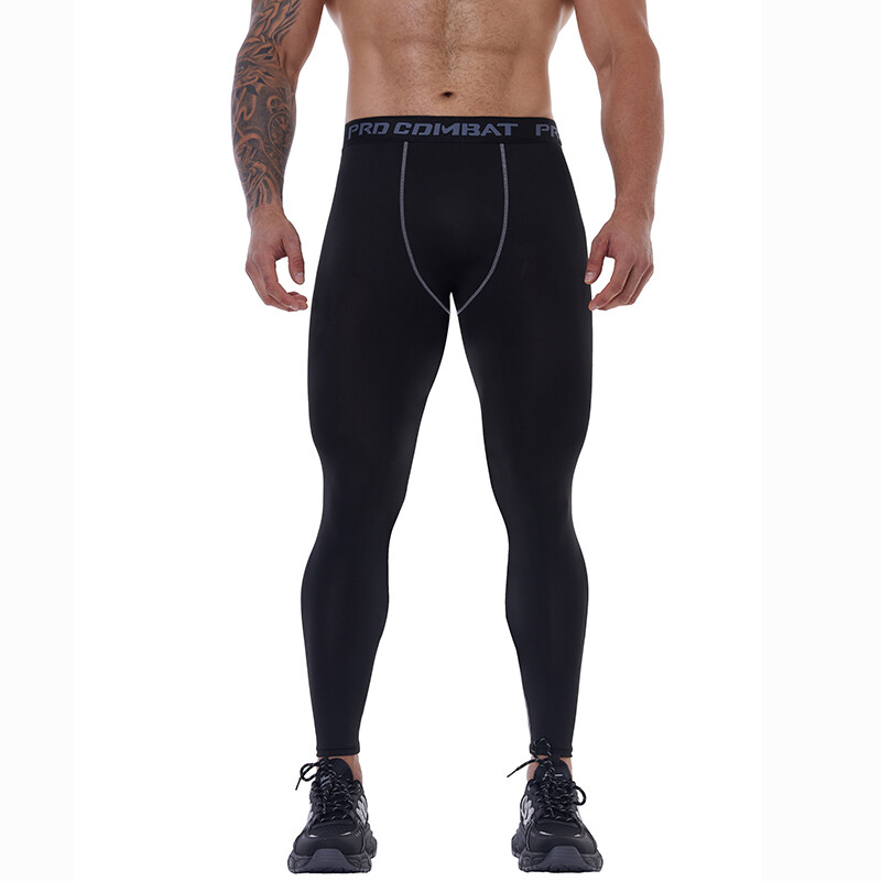Men’s Compression Pants Long Leggings Base Layer Running Workout Gym Sports