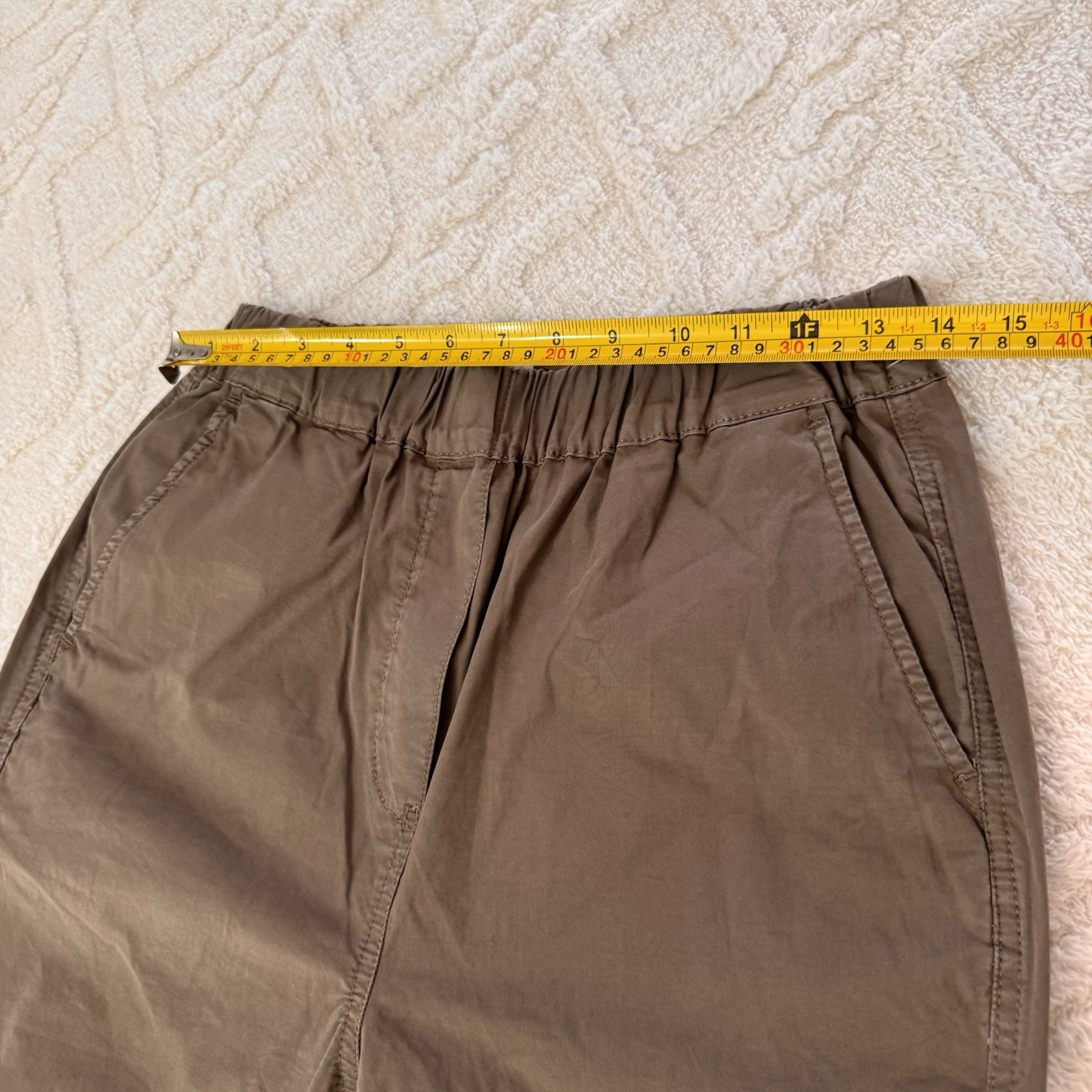 Pistola Gray In Style Straight Chinos Pants Women 2 Size XS Casual Relax Pull On