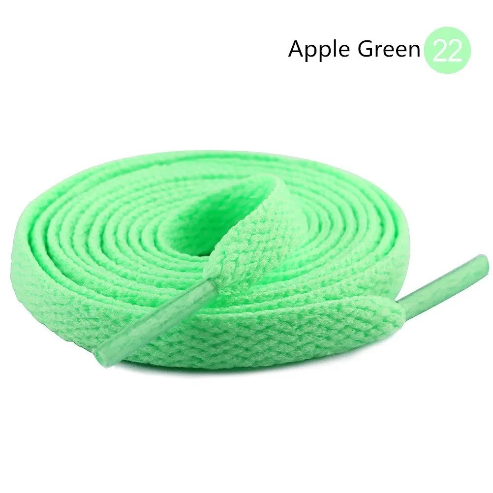 Fat Shoelaces Thick Flat 3/4″ Wide Shoelaces Solid Color for All Shoe Types