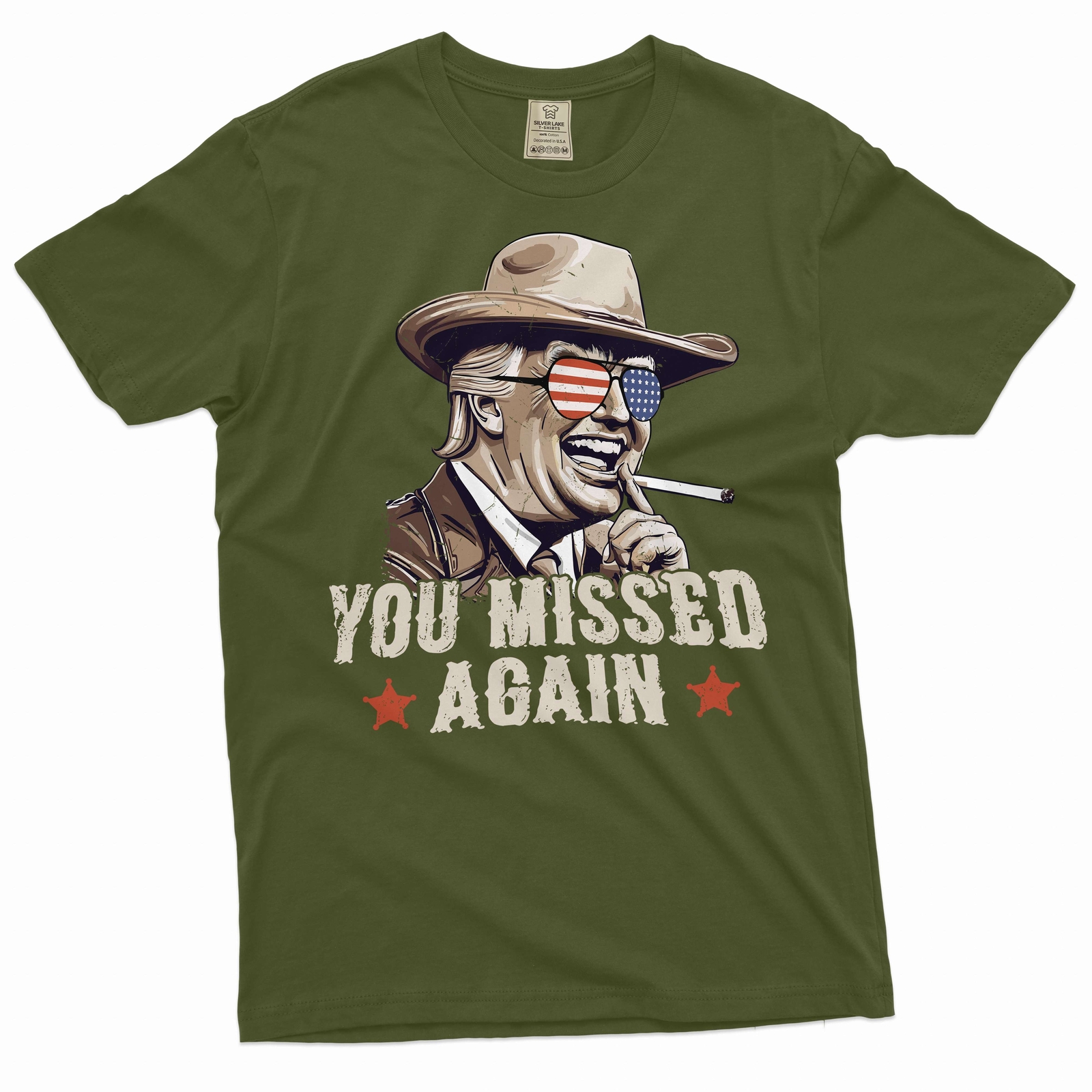 Donald Trump Shirt Trump Cowboy Tee Trump Election T-Shirt Trump 2024 Tee