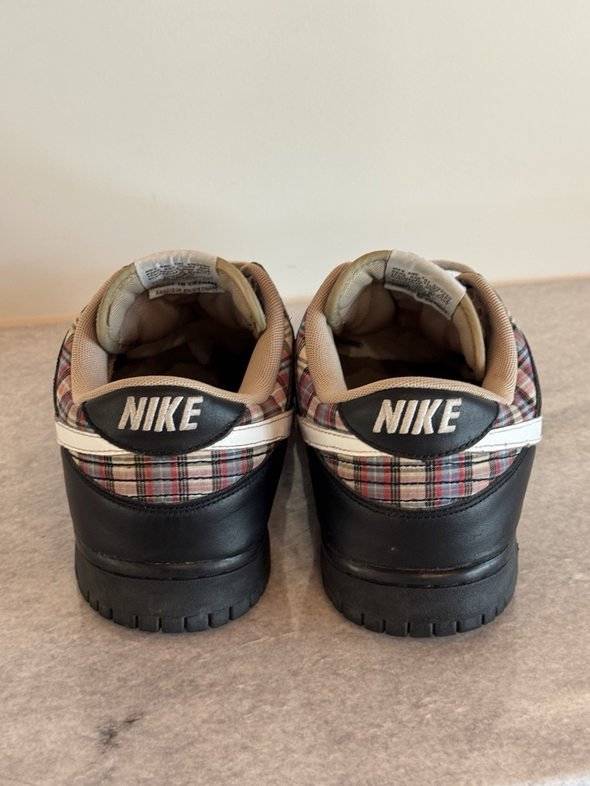 Nike Dunk Low Premium ‘Tartan Plaid’ 304714-017 Travis Scott Type (Men’s Size 9)