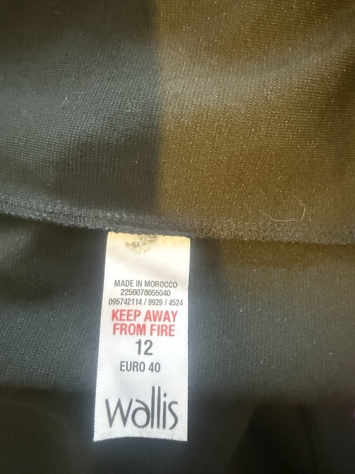 Wallis Petite Colour Block Dress UK 12 – Rust Red & Black Smart Occasion Dress