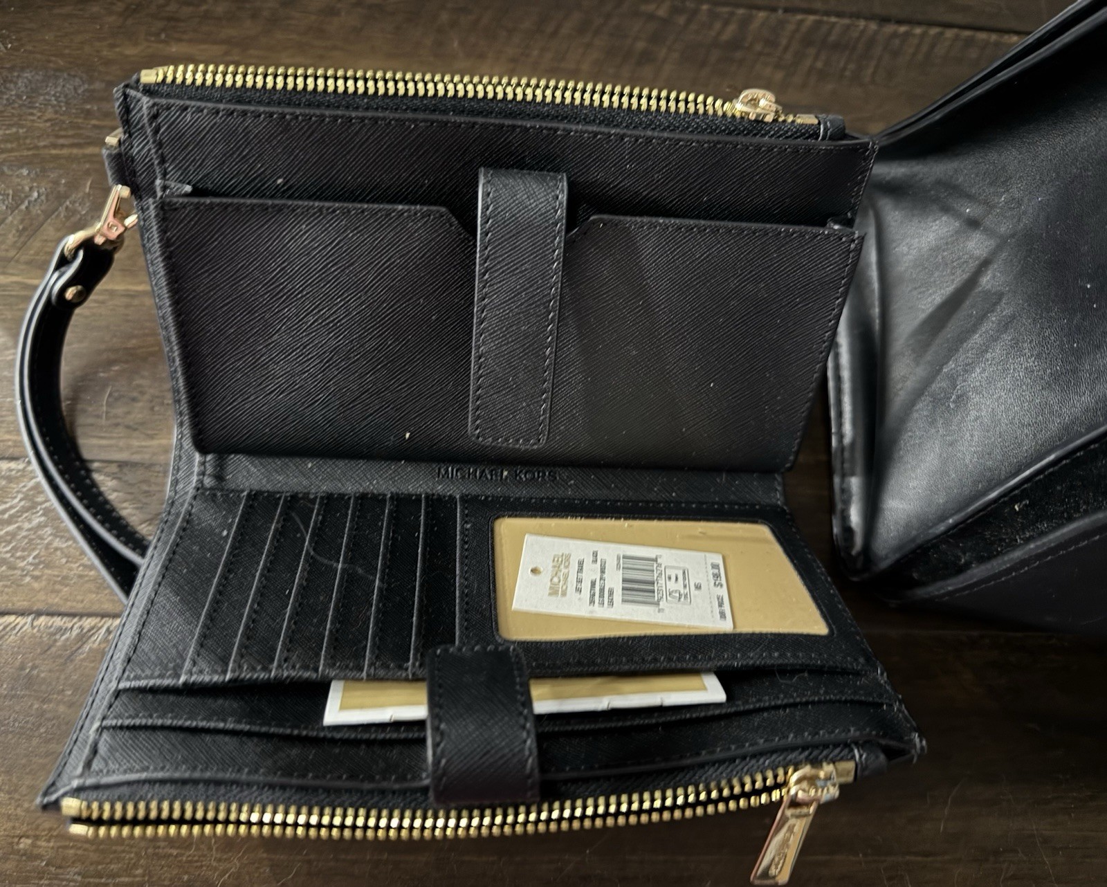 Michael Kors purse and wallet set