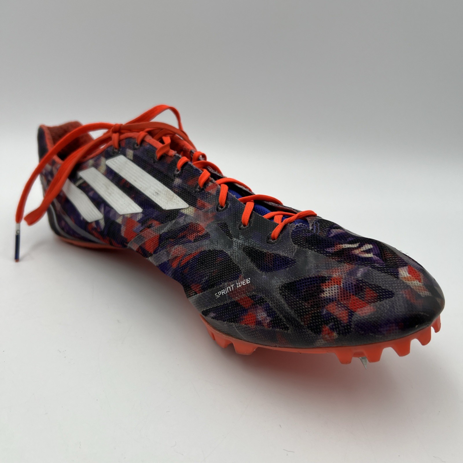 Adidas Adizero Sprint Web Multicolor Track Spikes. Men’s 12 (eur 46 2/3)