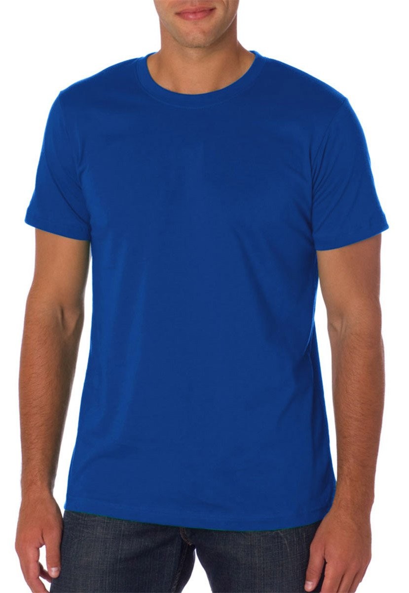 Bella+Canvas Unisex Jersey Short Sleeve Tee, True Small-X-Large, Royal