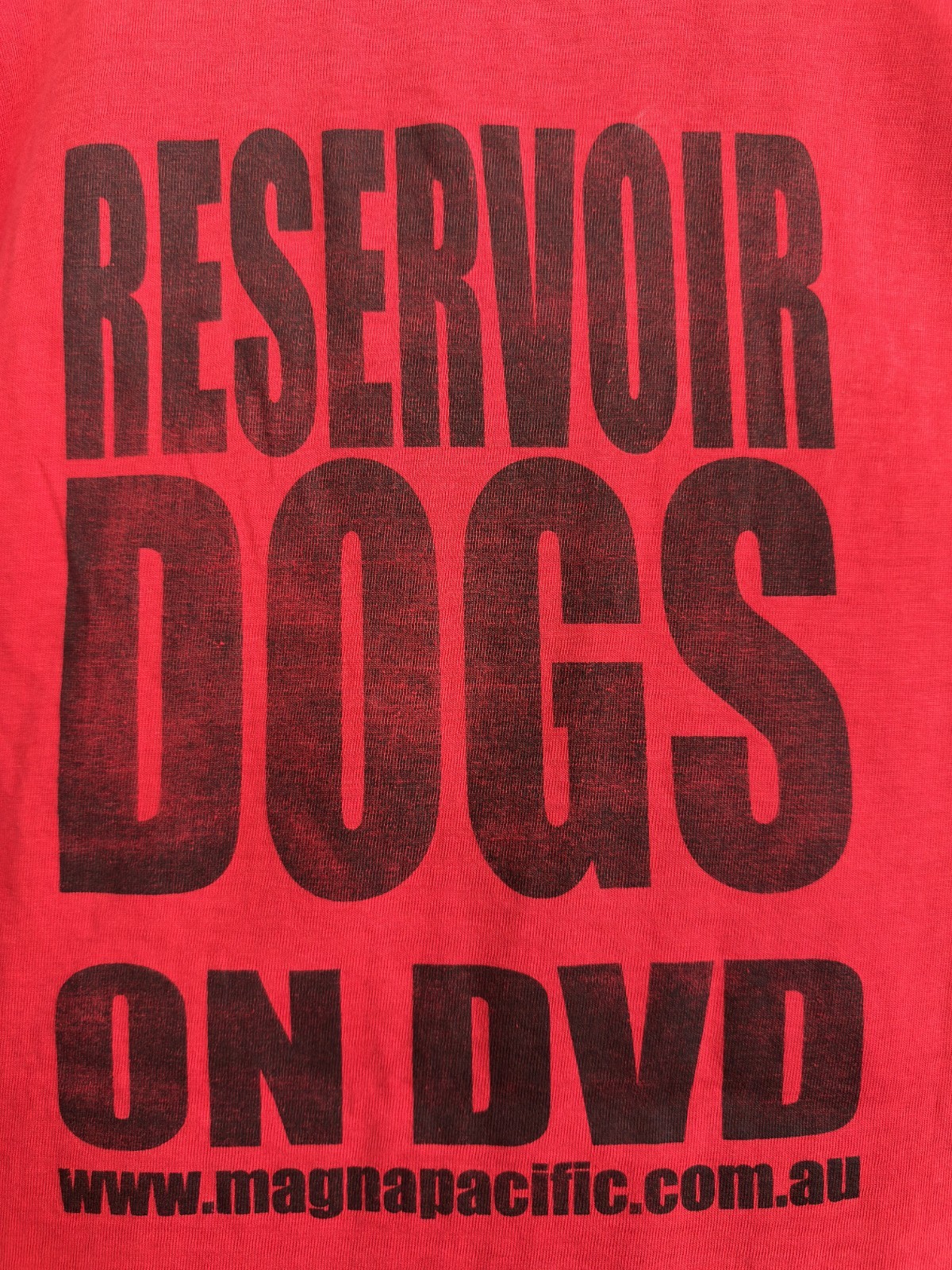 Reservoir Dogs Movie Quentin Tarantino Dvd Promo Vintage Shirt