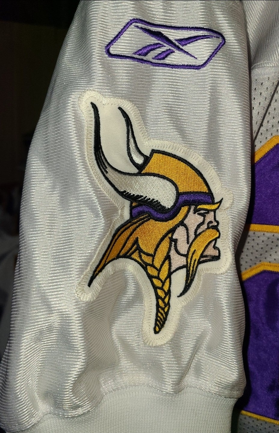 Minnesota Vikings Antoine Winfield Reebok Authentic Football Jersey Size 52