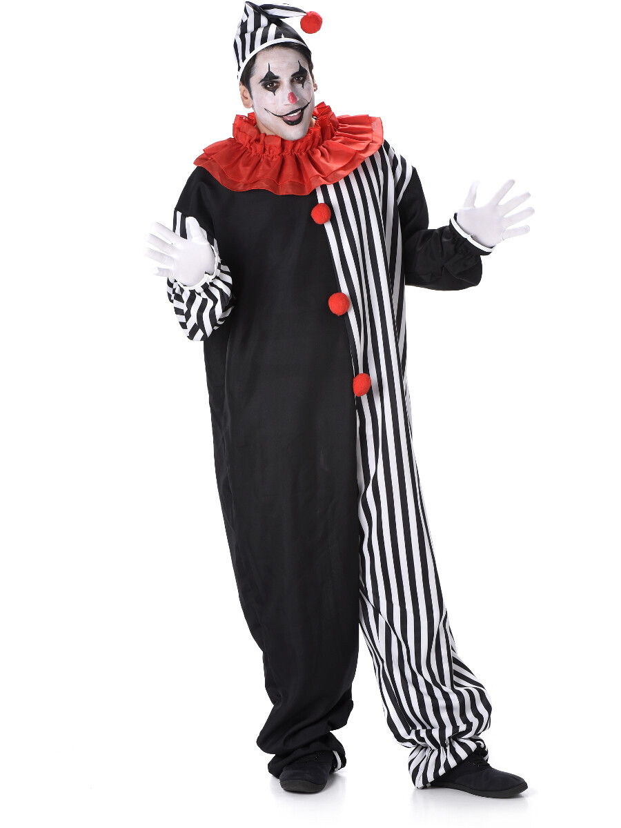 Evil Carnival Circus Clown Men’s Costume