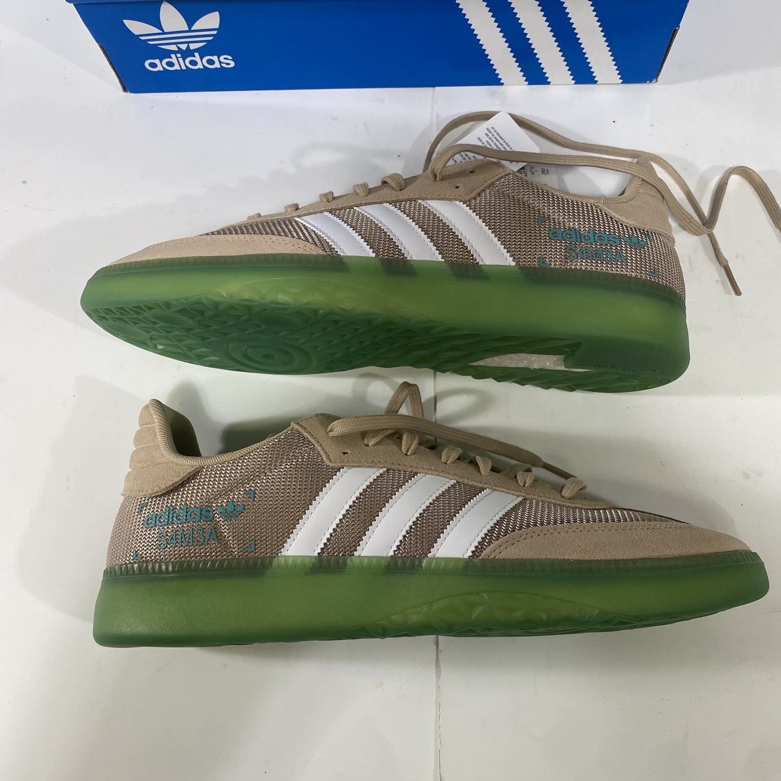 Adidas Samba RM Boost Miami Pale Nude Hi Res Aqua Men US 12.5 EU47 1/3 JP275 CHN