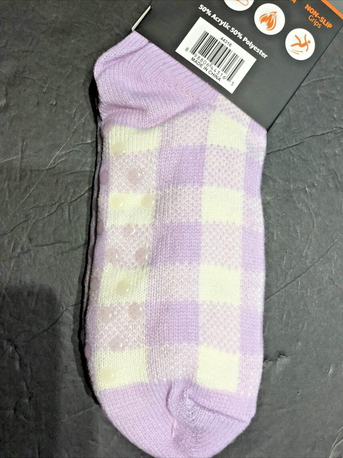 Heat Trendz Sherpa Slumber Socks – One Size Fits All Unisex /Light Purple