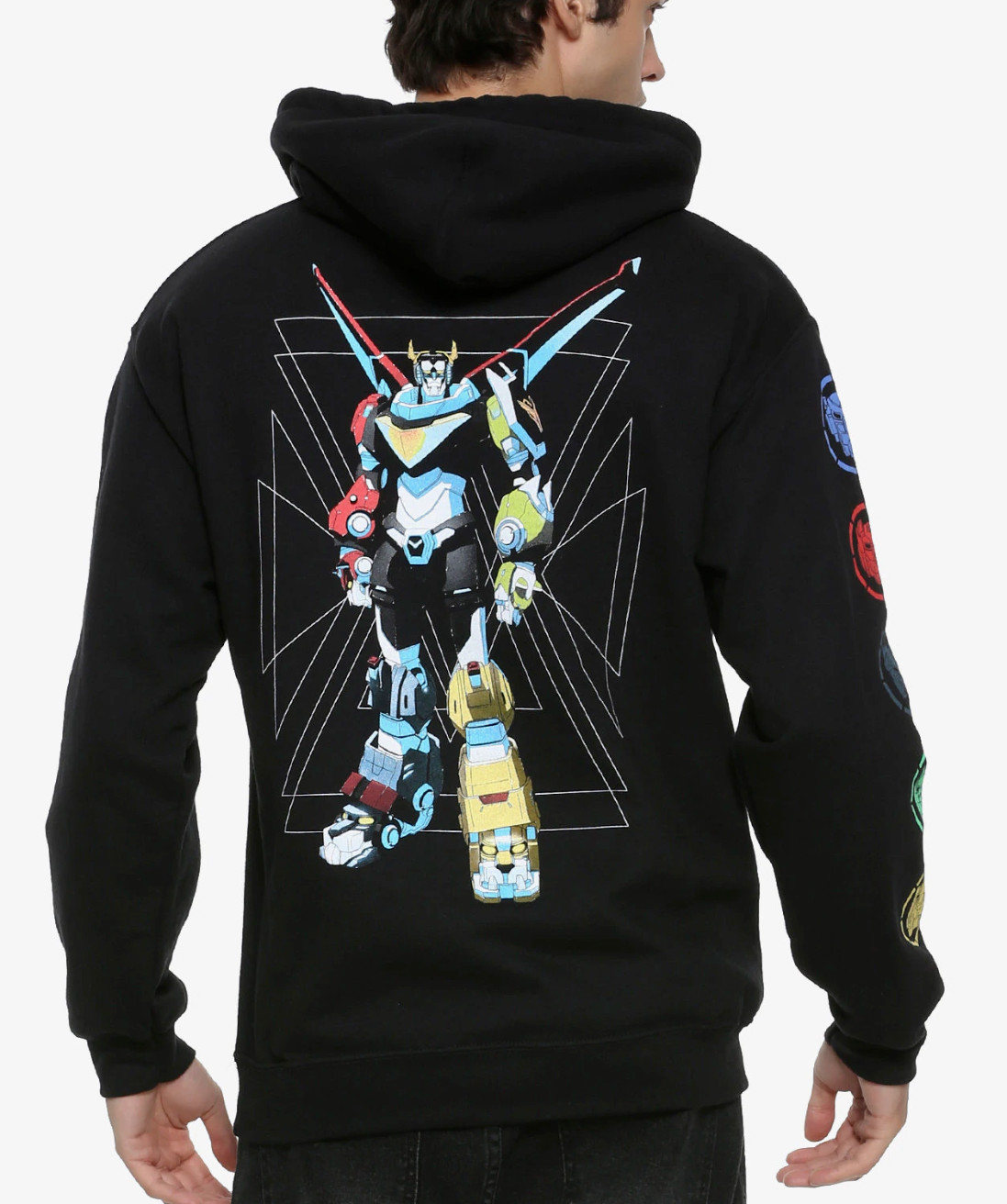 VOLTRON LEGENDARY DEFENDER LOGO Pullover Hoodie NEW 100% Authentic & Official