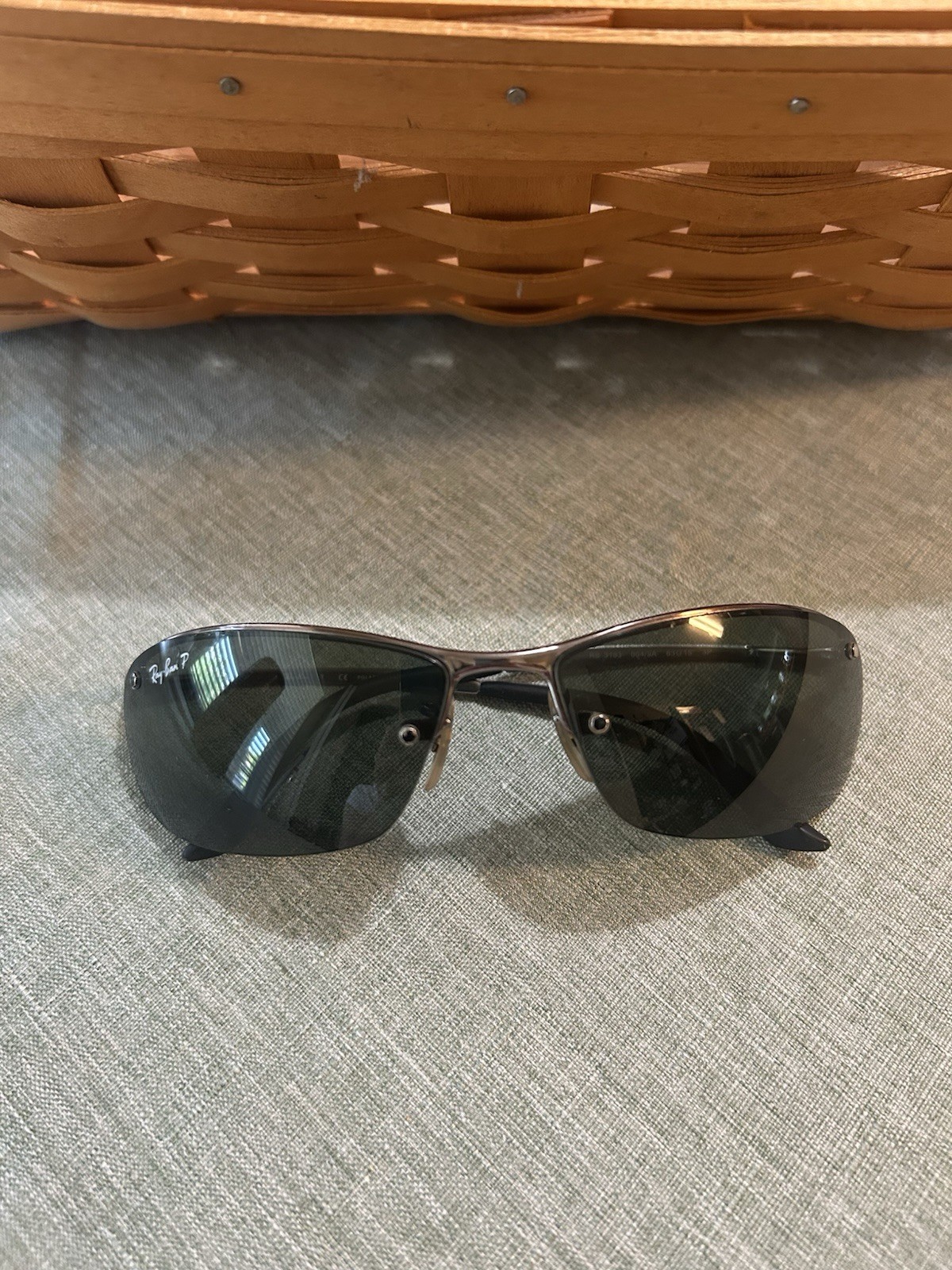 Ray-Ban RB3183 Men’s Rectangular Sunglasses