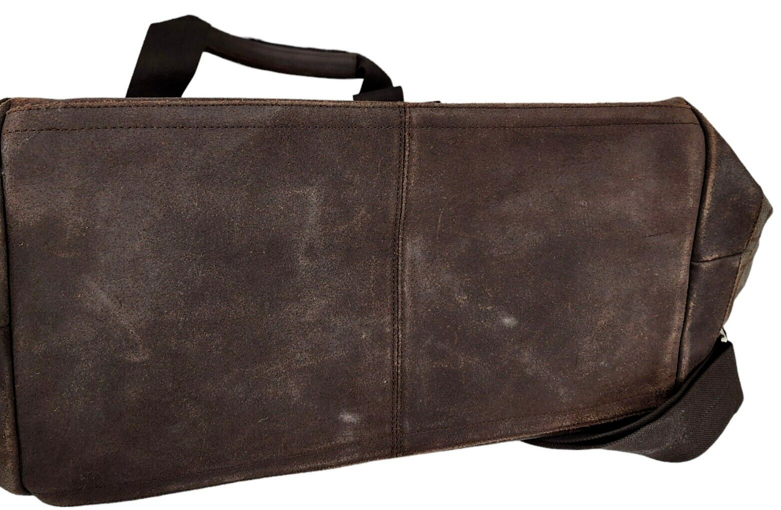 COACH Camden Brown Plaid Fatigue Canvas Tatersall Tote Weekend Travel Bag