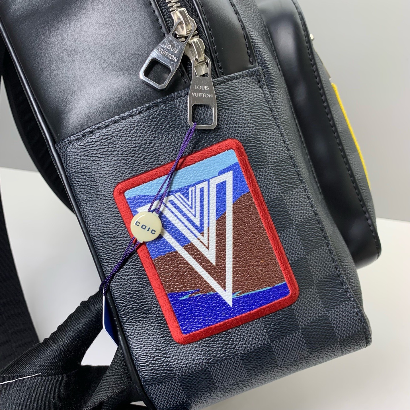 Louis Vuitton Pre-Owned Authentic Backpack Black N40042 32.0x 40.0x 13.0 cm