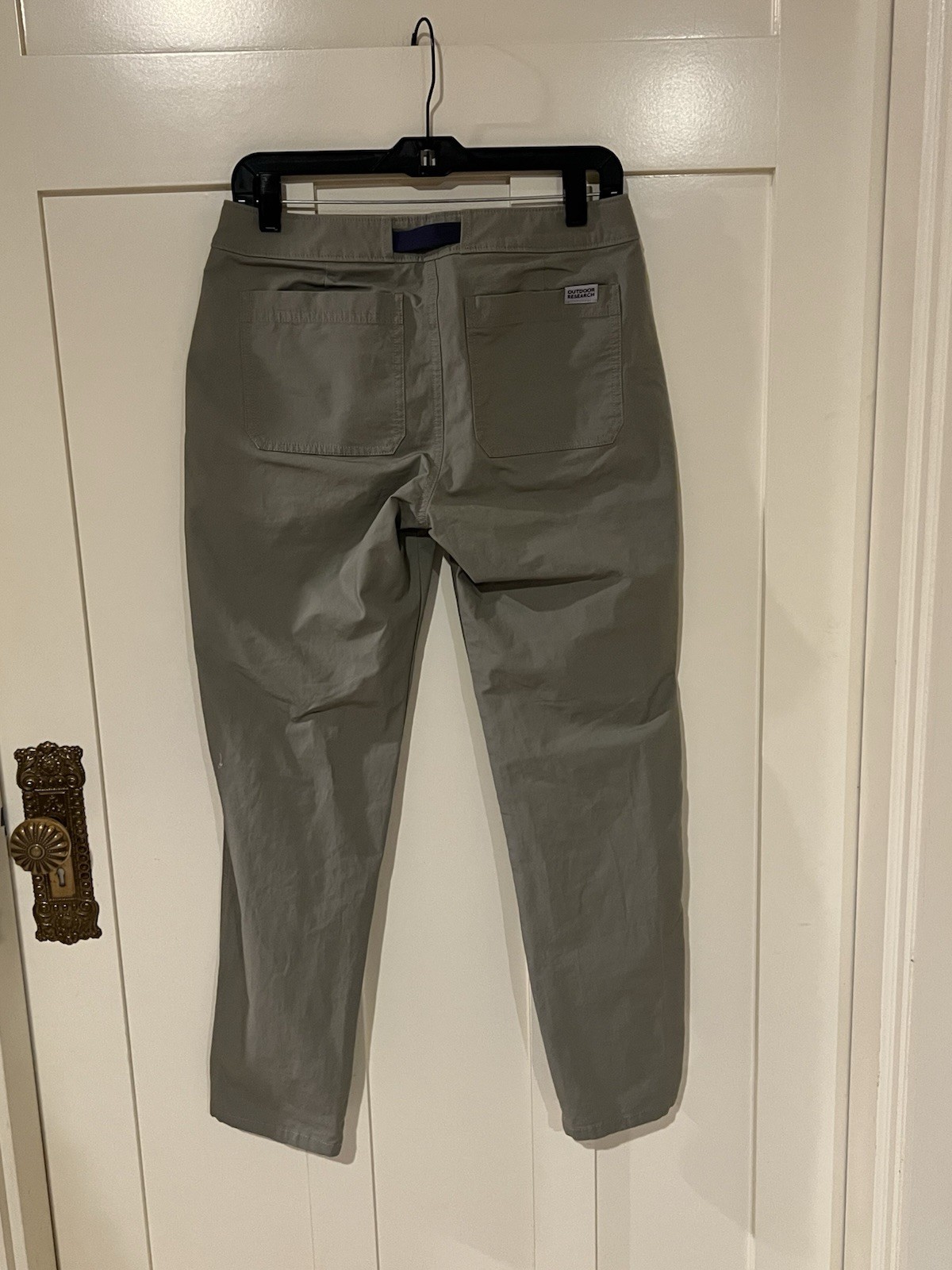Outdoor Research Womens Shastin Green Chino Pant SZ 6 Hiking Backpacking UPF 50+