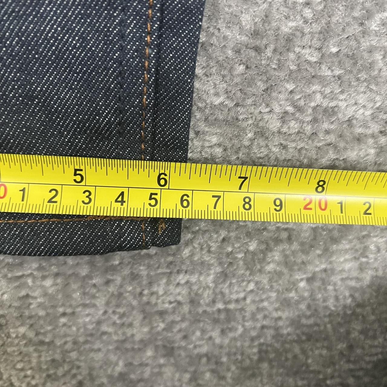 Unbranded Brand 14.5 Oz Selvedge Jeans Men 30 (31X33) Blue Tight Fit Ub401 Denim