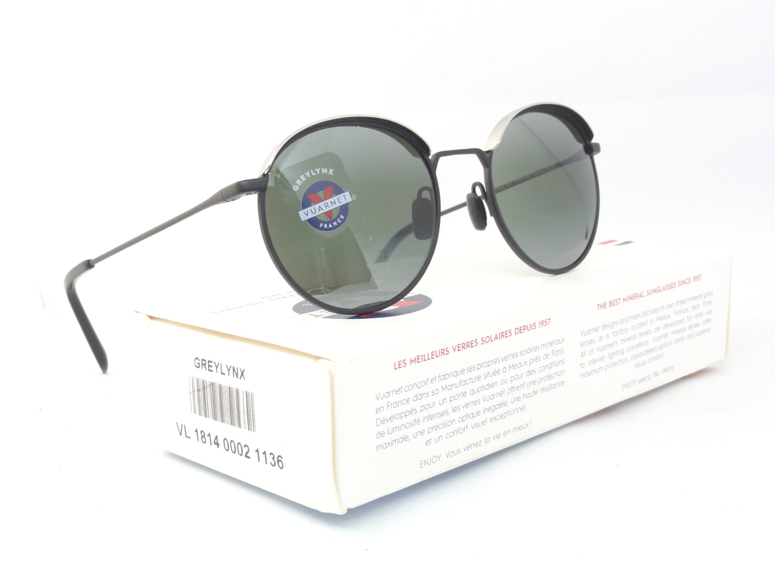 VUARNET SUNGLASSES VL 1814 0002 1136 CAP SMALL GREYLYNX
