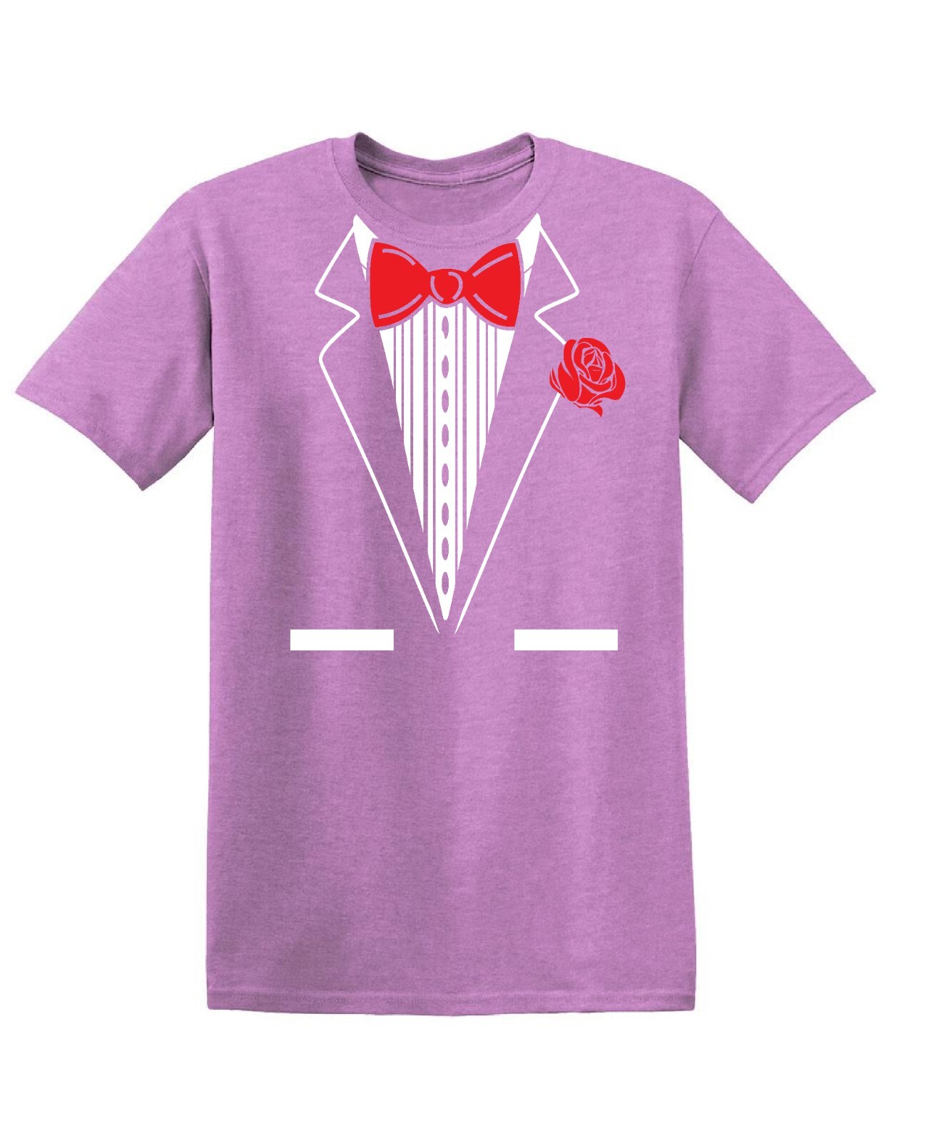 Tuxedo Red Sarcastic Humor Graphic Tee Gift For Men Novelty Funny T Shirt