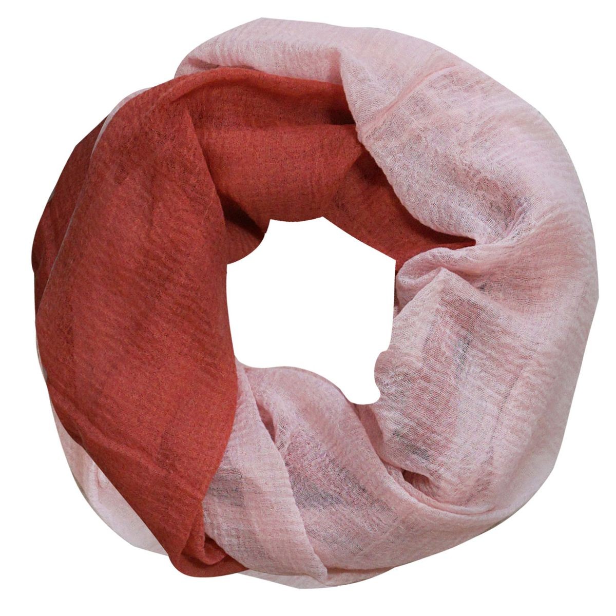 soft loop scarf tube scarf beautiful gradient red black gray blue green