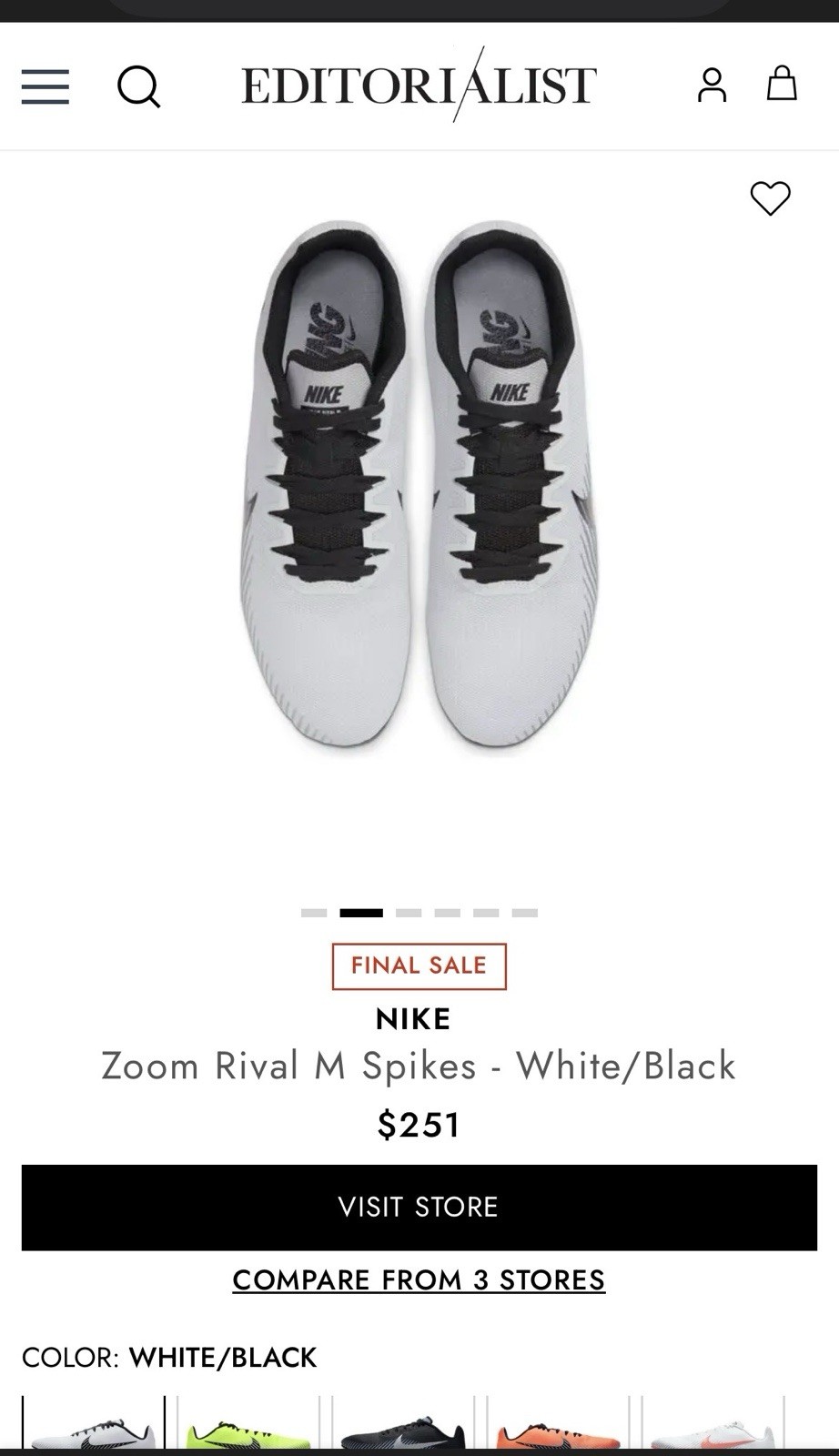 Nike Zoom Rival M Track Spikes