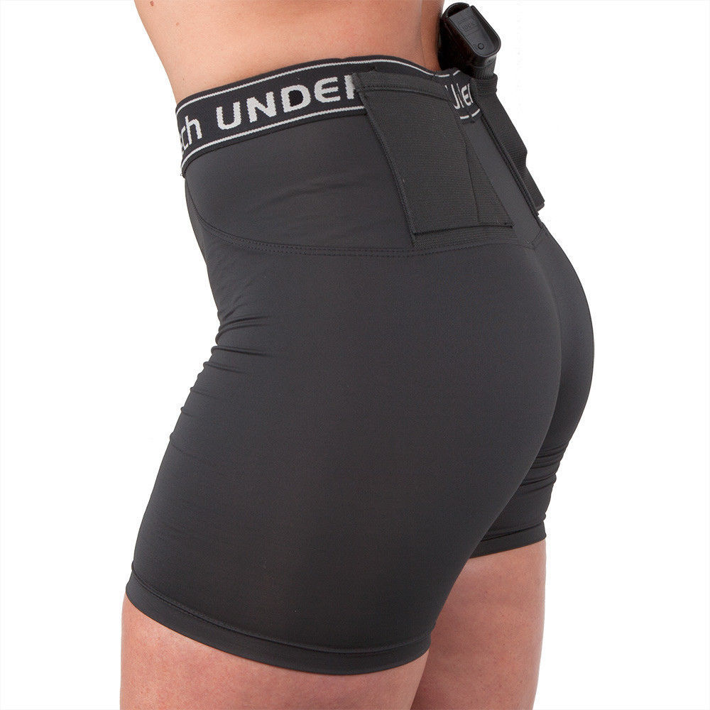 UnderTech Undercover Women’s Concealed Carry Shorts BLACK ^ WHITE ^ NUDE