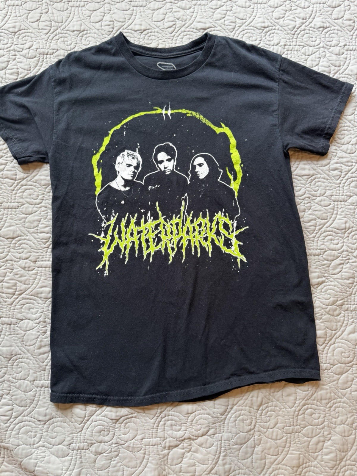 Waterparks T Shirt METAL FONT Merch Pop Rock Punk Emo Concert Band Tee Medium