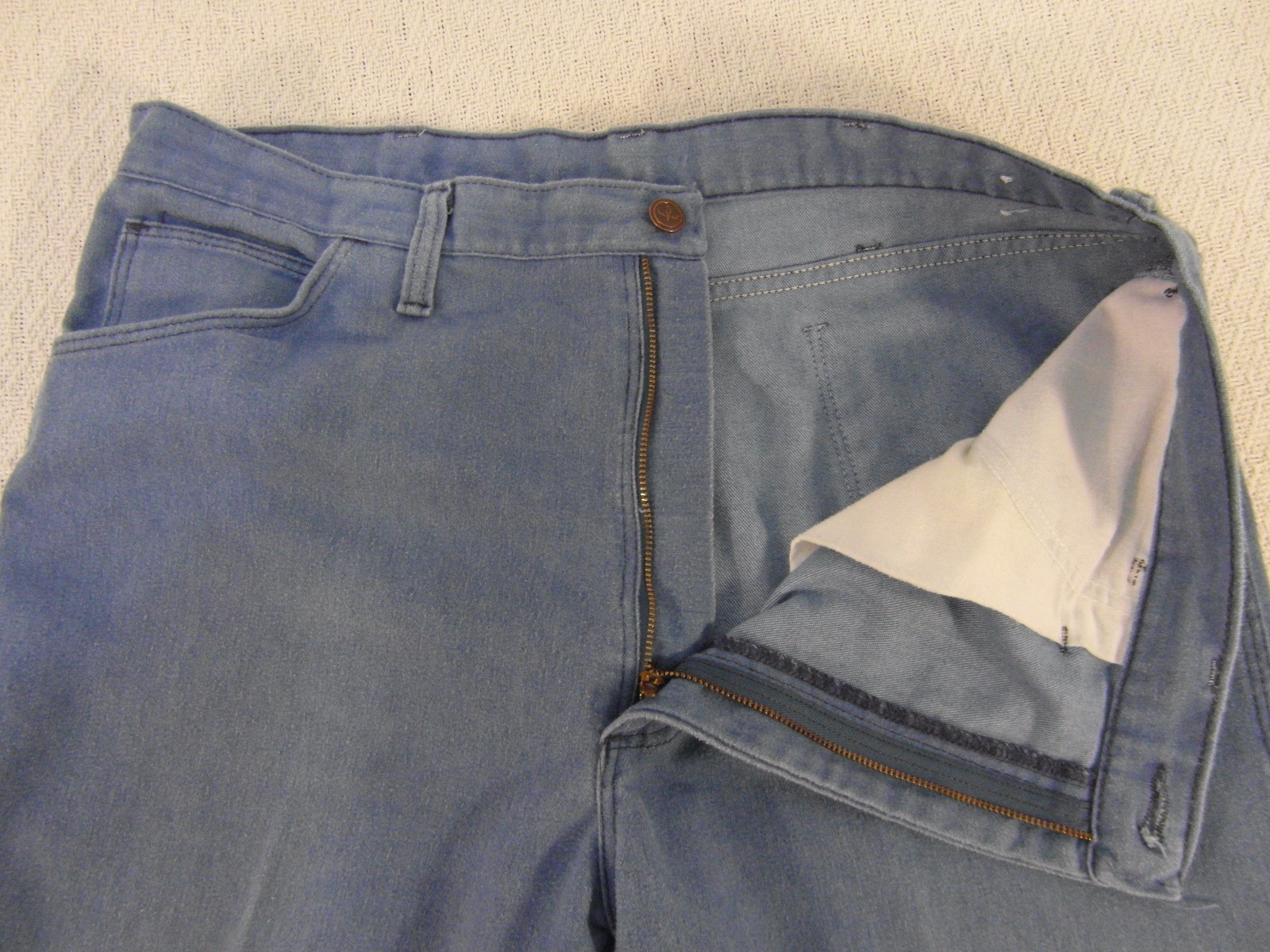 Women’s Sheplers Cotton Polyester Blend Light Blue Classic Fit Jeans 33101