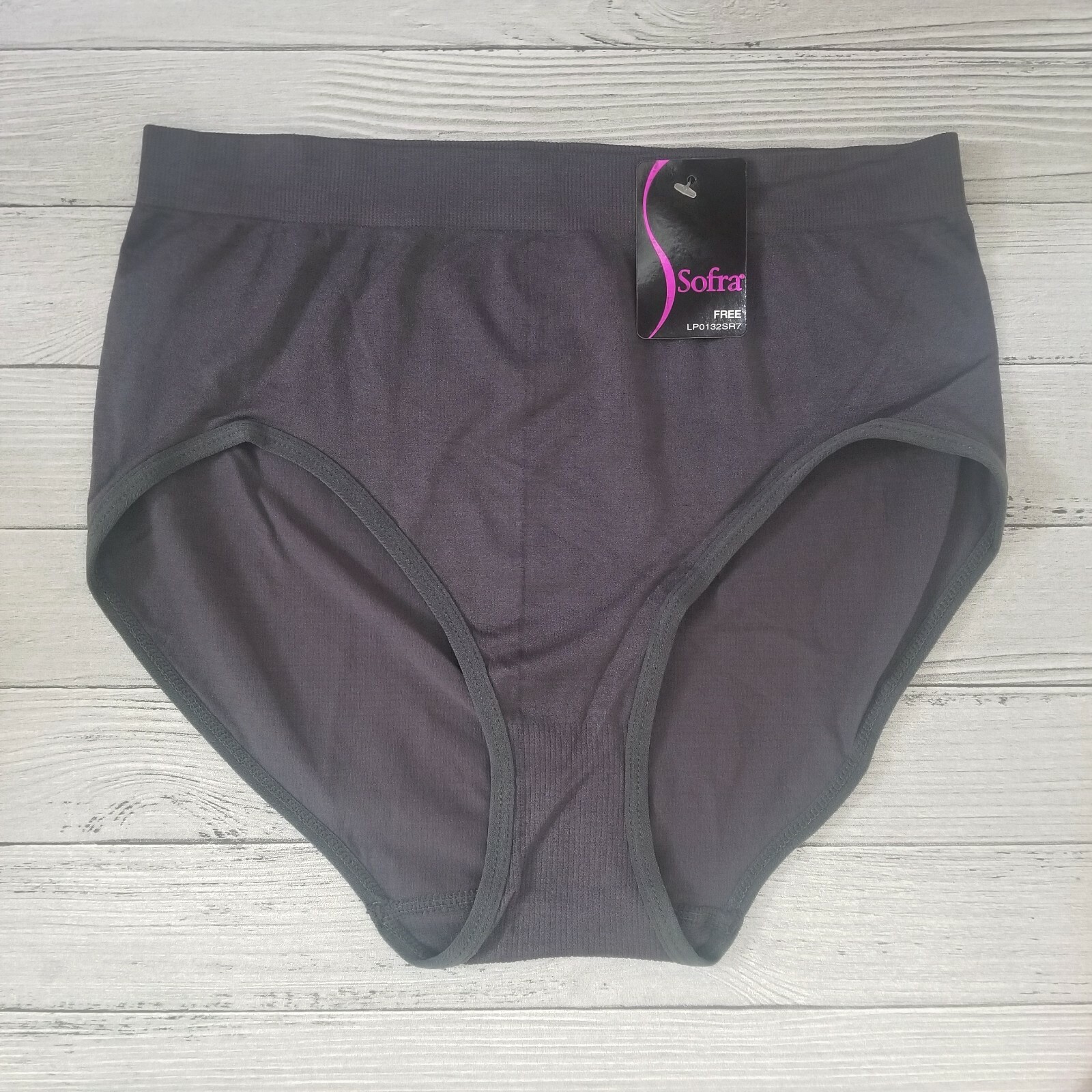 6 12 Pack Women Seamless High Rise Full Coverage Nylon Panty Underwear One Size
