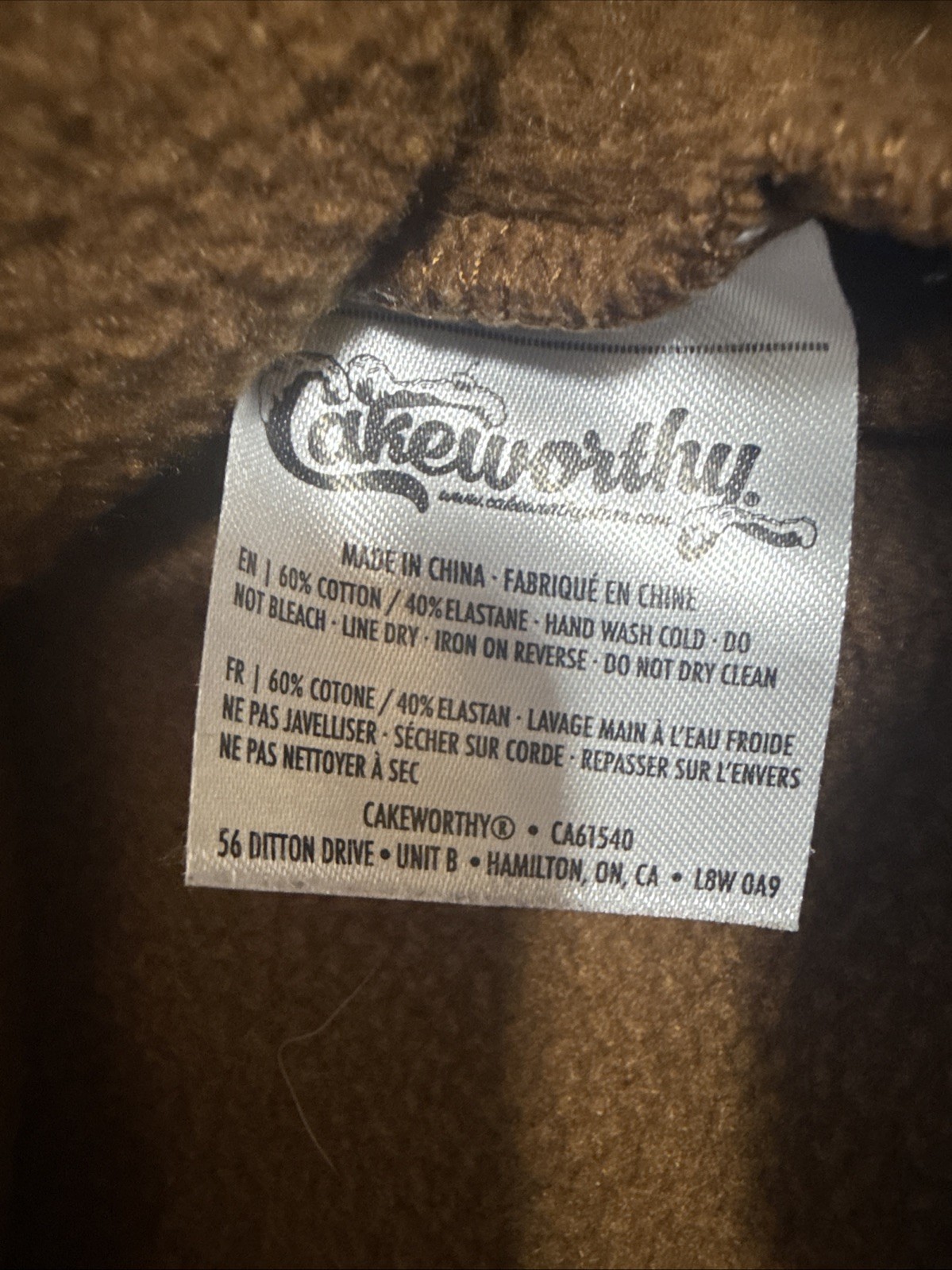 The Flintstones Sweatshirt Brown Size Large Unisex Cocoa Pebbles