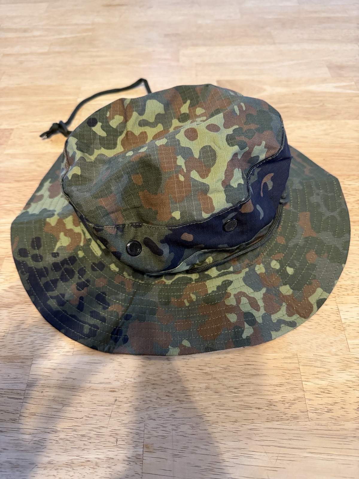 Mil-TEC Camo Boonie Hat Sun Hot Weather Type III Tactical Vented Reversible