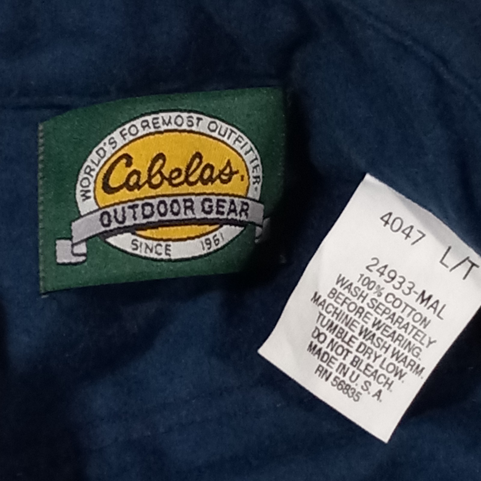L Tall 90s Y2K Cabelas Chamois Cotton Black Lab Dog Flannel Shirt USA Vintage
