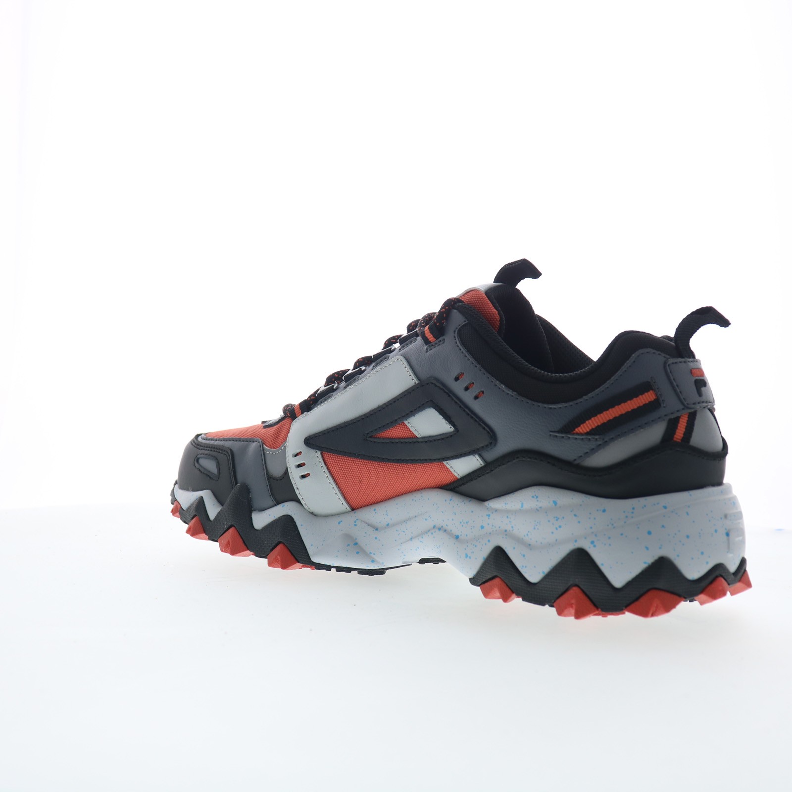 Fila Oakmont TR 1JM01565-603 Mens Orange Leather Athletic Hiking Shoes 12