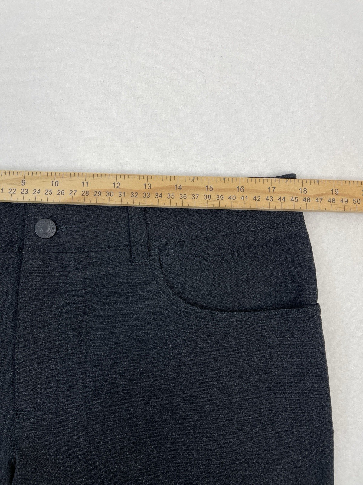 Alberto Regular Fit Ceramica Pants Mens 34×29 Stone Grey Trousers EUC