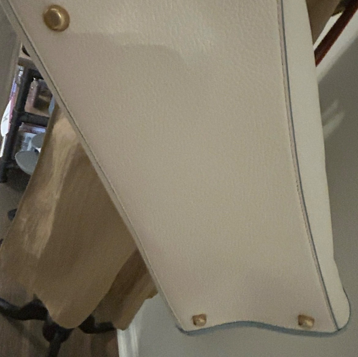 Coach Field Tote Handbag. White/Colorblock