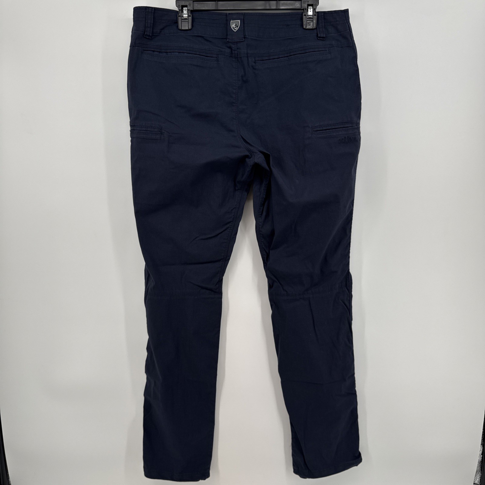 Kuhl Resistor Lite Chino Pants Men 36×34 Navy Blue Stretch Hiking Commuter