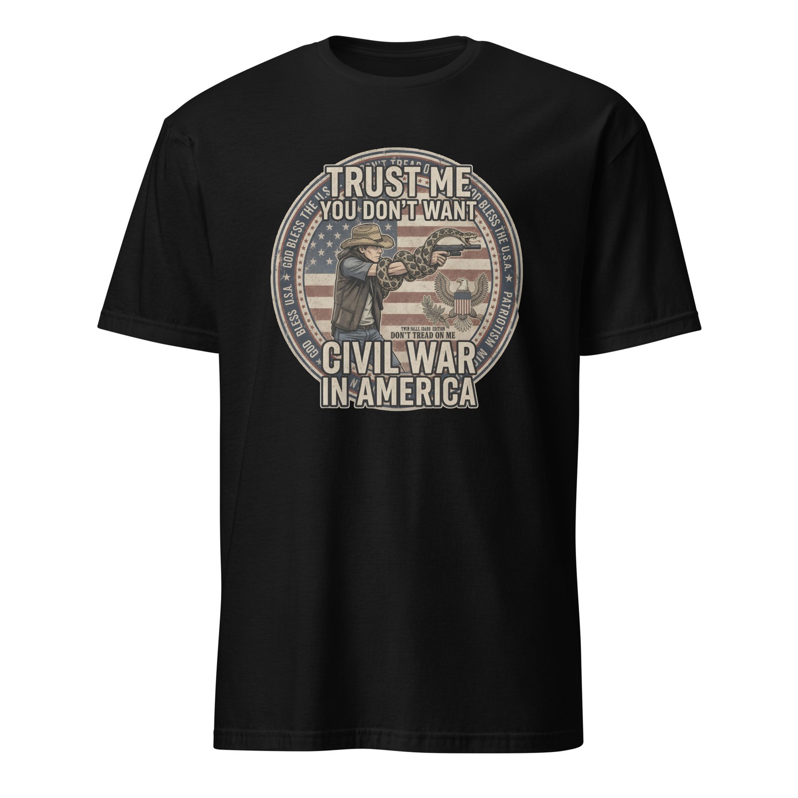 In-N-Out Shooter Shirt Twin Falls Idaho Edition Short-Sleeve T-Shirt