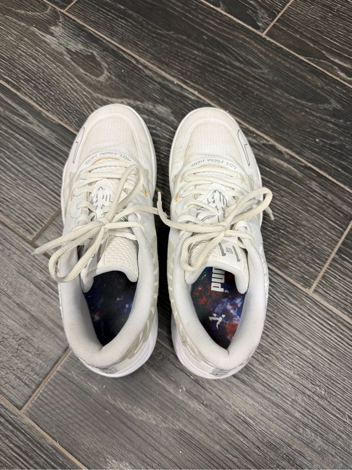 Puma MB.03 Low White Basketball Shoes LaMelo Ball