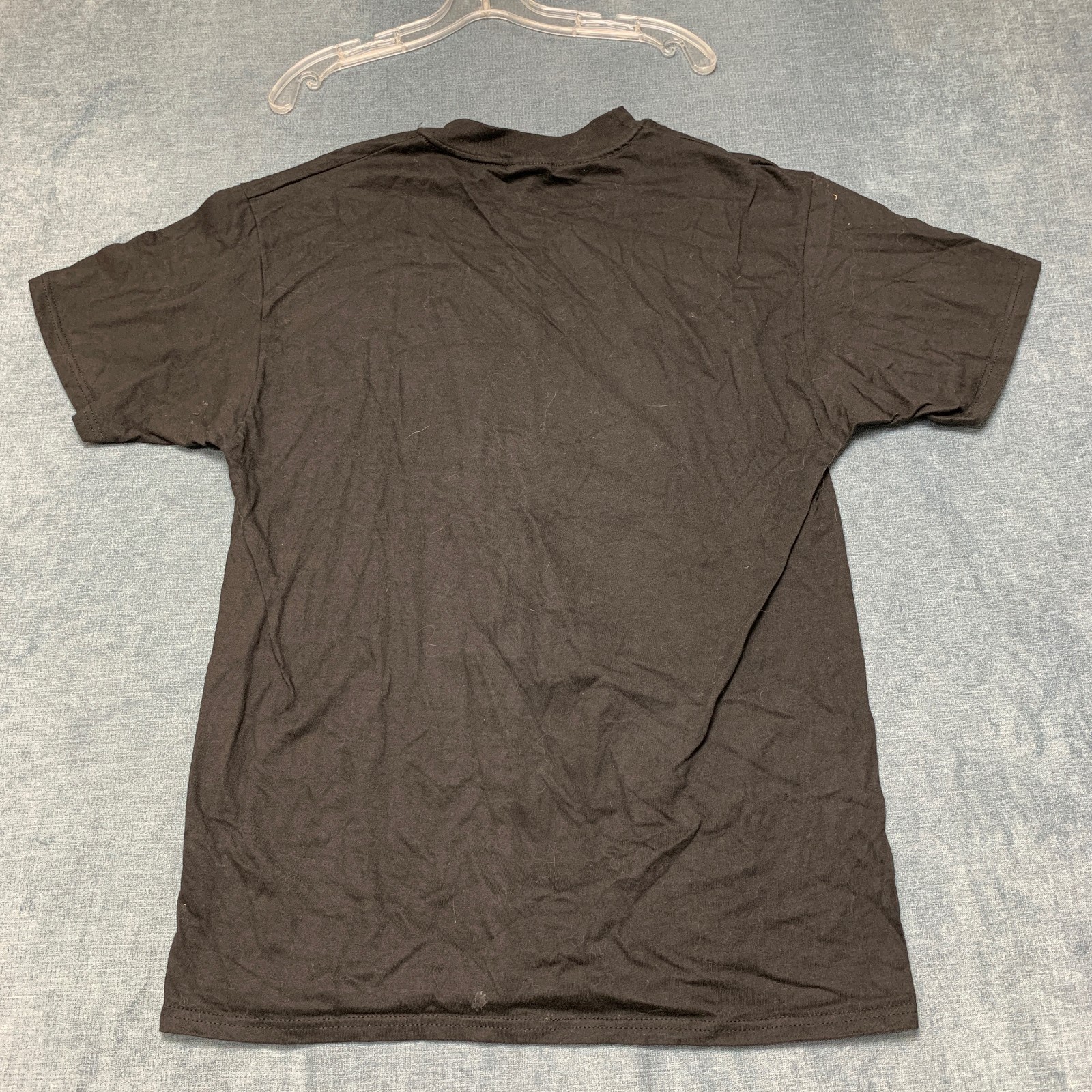 Hanes Beefy T Kaiser Permanente T Shirt Adult Large Black Graphic Crew Neck