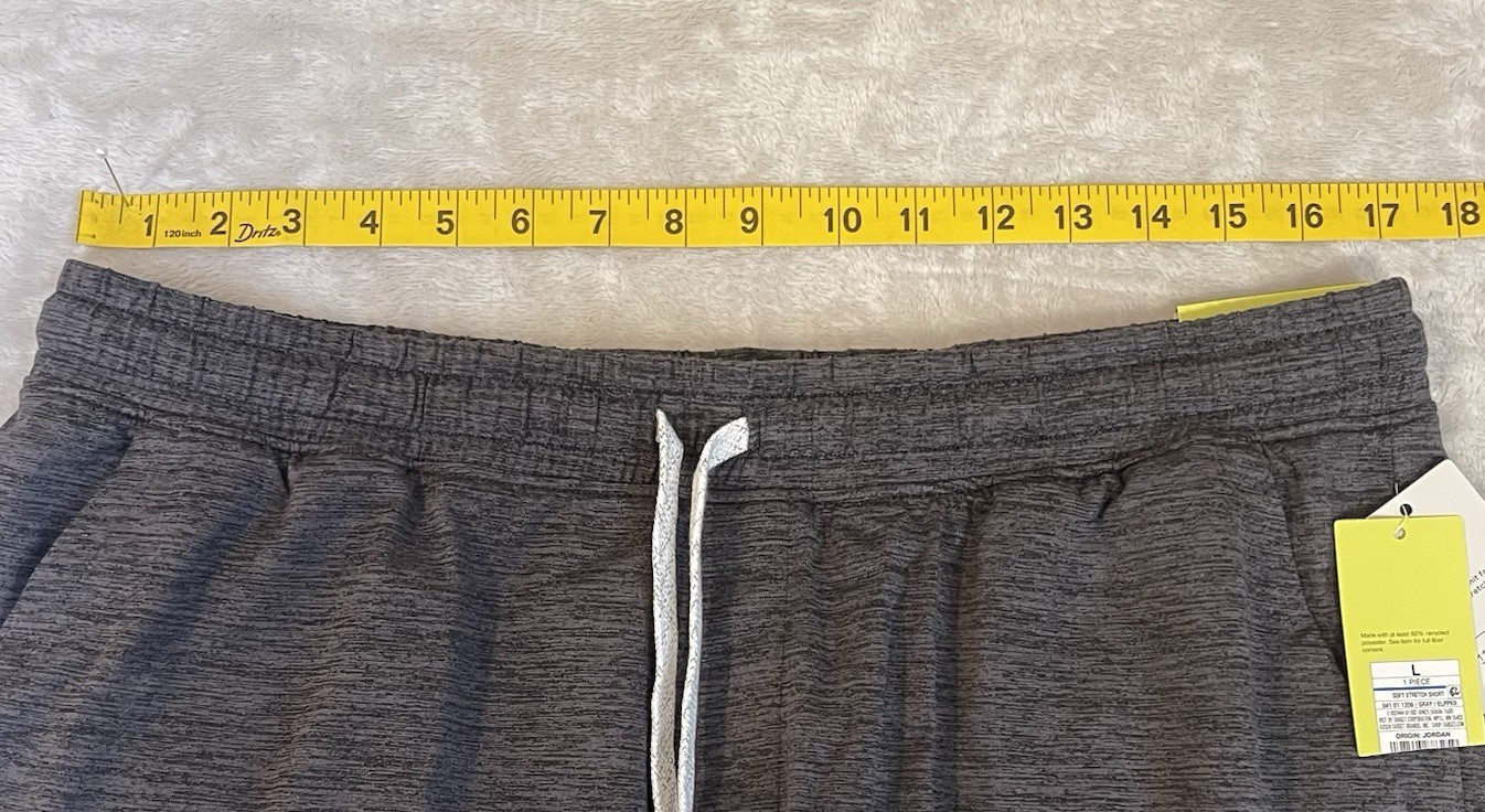 All In Motion Soft Stretch Shorts Men’s Gray Large Active Summer Wear Soft Comfy