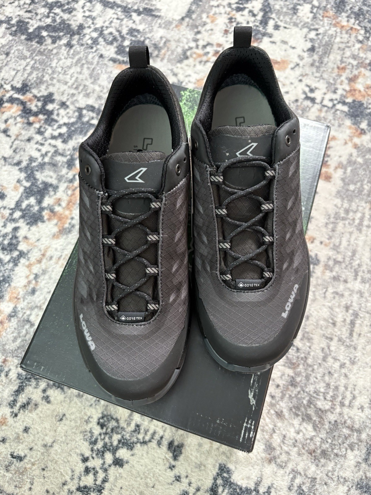 LOWA FERROX GTX LO Shoes Black/anthracite 311696 9937 Size: 8