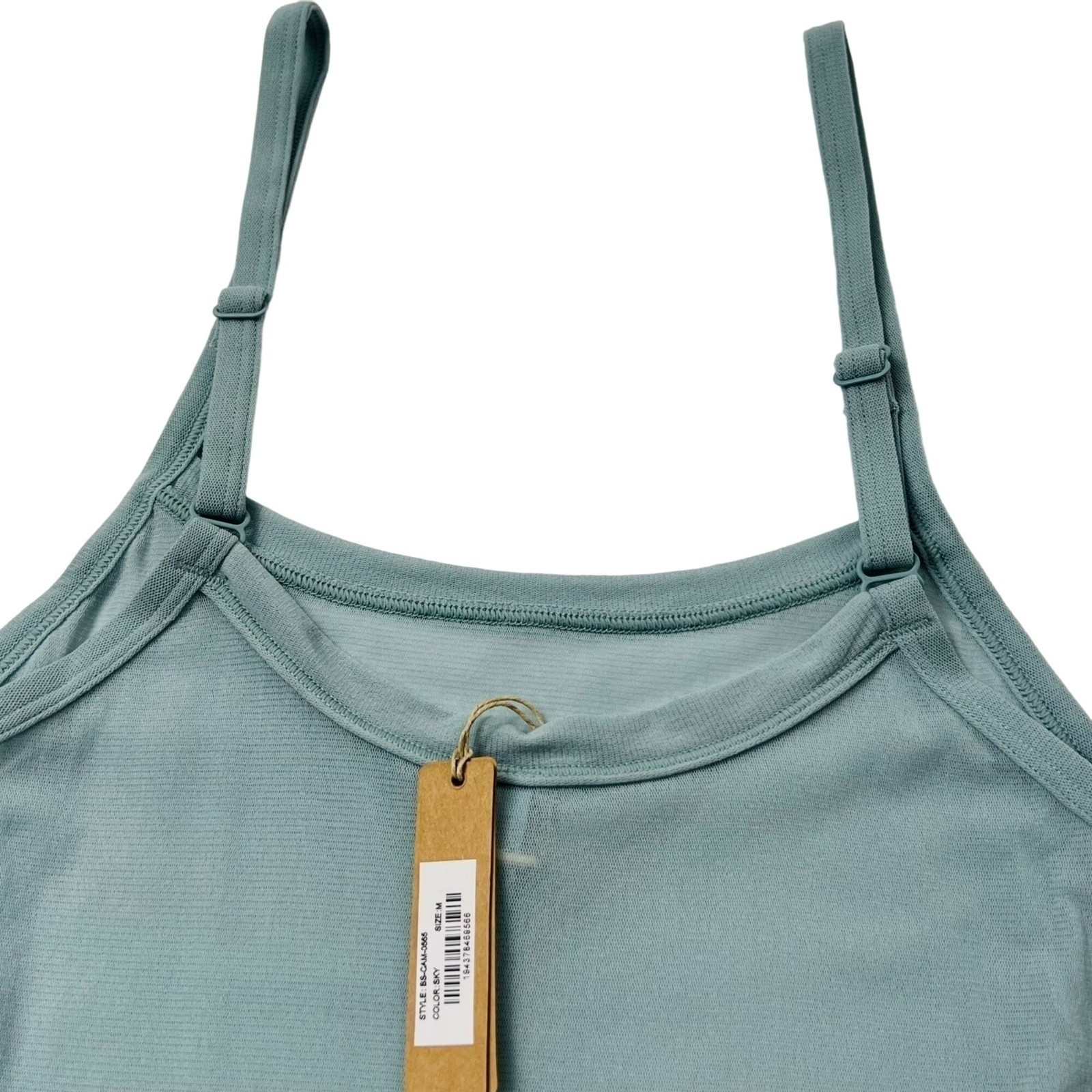 SKIMS Summer Mesh Strappy Cami Bodysuit Sky Medium