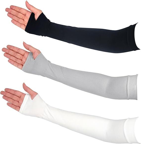 Cooling Arm Sleeves Compression Cover UV Sun Protection Sports For Men Women US